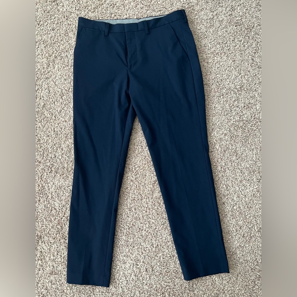 Men’s Express dress pants extra slim fit 30x30 dark blue